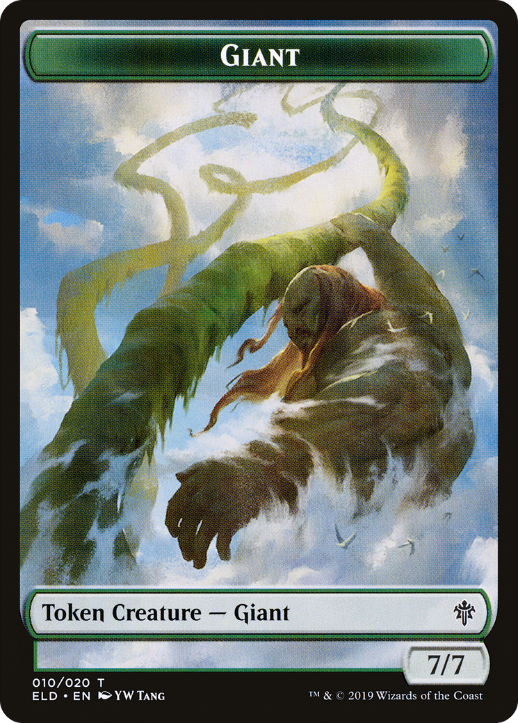 Giant (TELD-010)  Foil - Throne of Eldraine Tokens