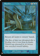 Sunder (LIST-USG-101) - The List