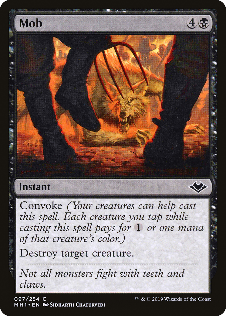Mob (MH1-097)  Foil - Modern Horizons