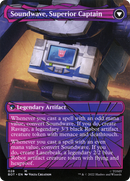 Soundwave, Sonic Spy (Shattered Glass) (BOT-028)  Foil - Transformers: (shatteredglass, convertdfc) (Borderless)