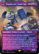 Soundwave, Sonic Spy (Shattered Glass) (BOT-028)  Foil - Transformers: (shatteredglass, convertdfc) (Borderless)