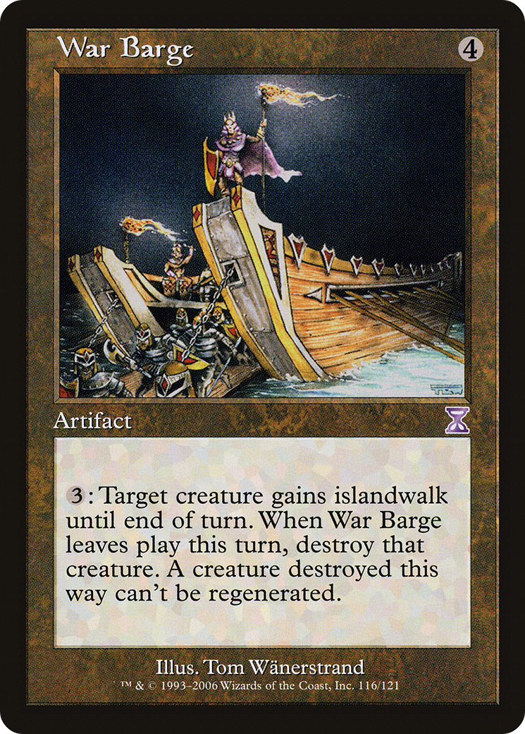 War Barge (TSB-116)  Foil - Time Spiral Timeshifted