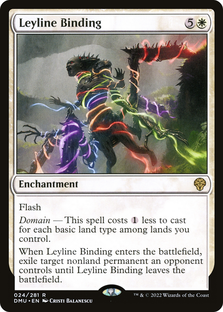 Leyline Binding (DMU-024)  Foil - Dominaria United