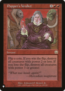 Puppet's Verdict (LIST-208/350)  - The List