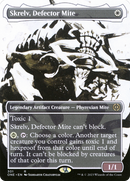 Skrelv, Defector Mite (Showcase) (ONE-301)  Foil - Phyrexia: All Will Be One: (Showcase) (Borderless)