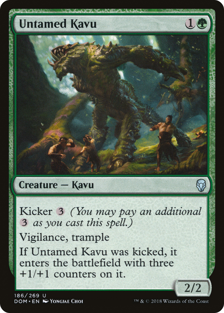 Untamed Kavu (DOM-186)  - Dominaria