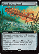 Sword of the Squeak (Extended Art) (BLC-072)  - Bloomburrow Commander