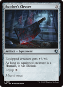Butcher's Cleaver (INR-256)  Foil - Innistrad Remastered