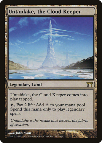Untaidake, the Cloud Keeper (CHK-285)  - Champions of Kamigawa