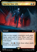 Run for Your Life (Extended Art) (WHO-438)  Foil - Doctor Who: (Extended Art)