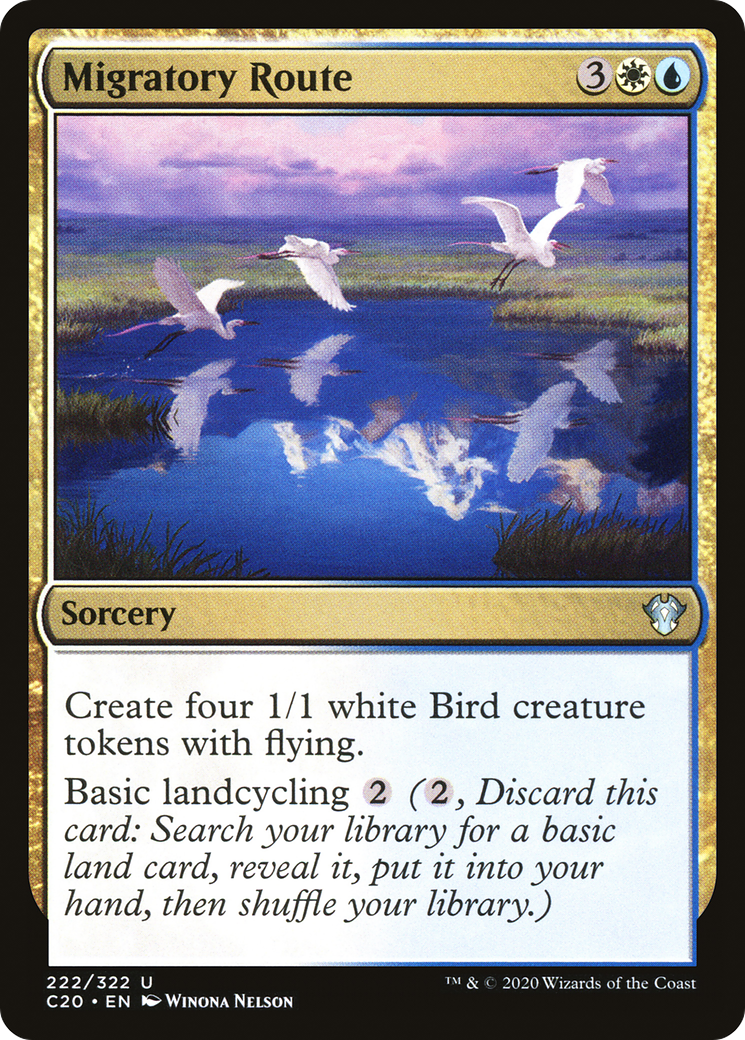 Migratory Route (C20-222)  - Commander 2020