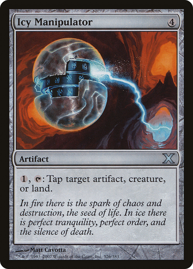 Icy Manipulator (10E-326)  Foil - Tenth Edition