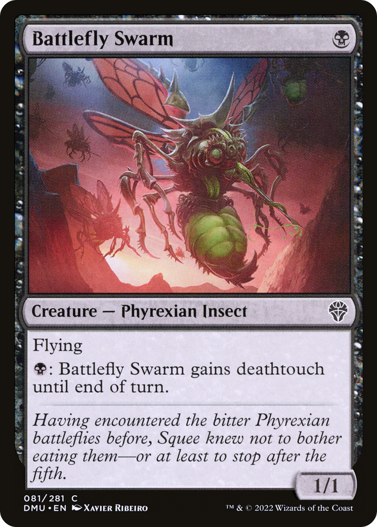 Battlefly Swarm (DMU-081)  Foil - Dominaria United