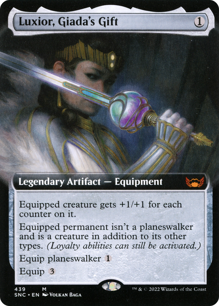 Luxior, Giada's Gift (Extended Art) (SNC-439)  - Streets of New Capenna: (Extended Art)