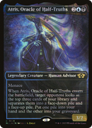 Atris, Oracle of Half-Truths (Halo Foil) (MUL-164)  Foil - Multiverse Legends: (Showcase)