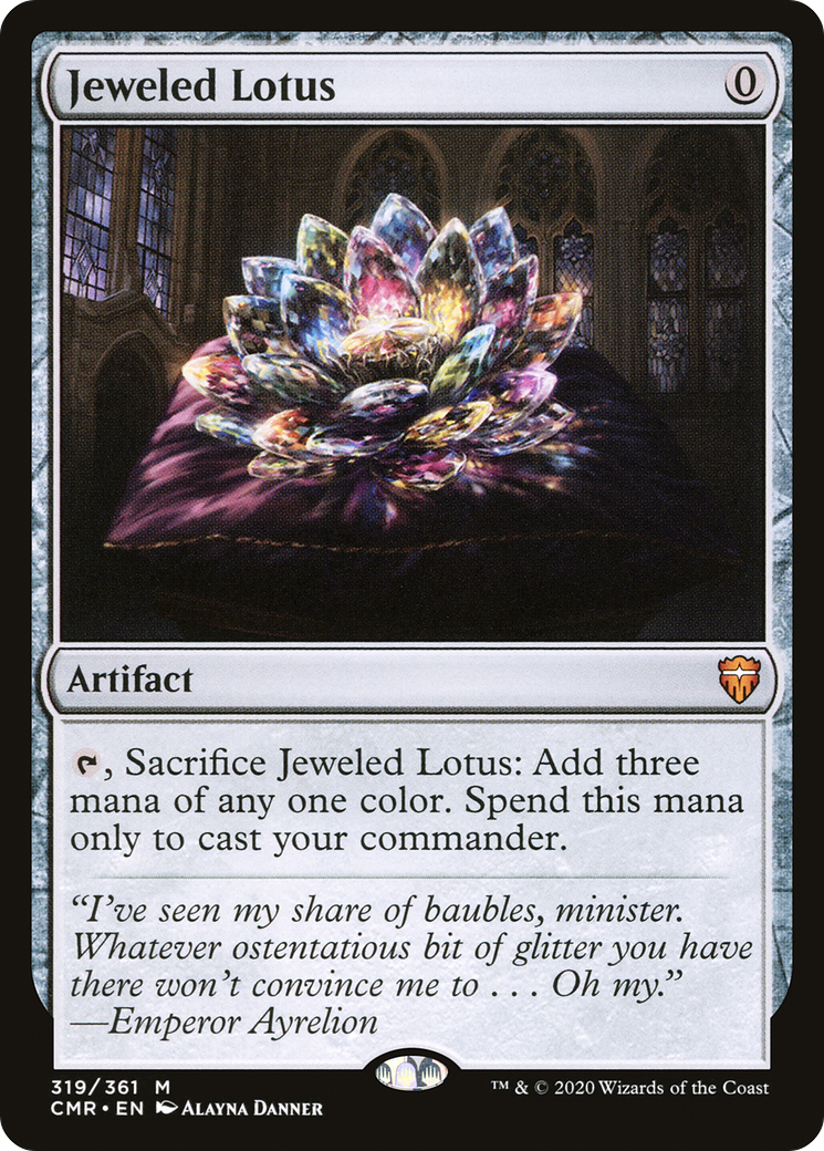 Jeweled Lotus (CMR-319)  - Commander Legends