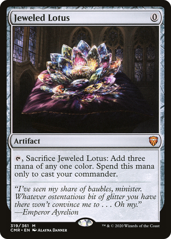 Jeweled Lotus (CMR-319)  - Commander Legends