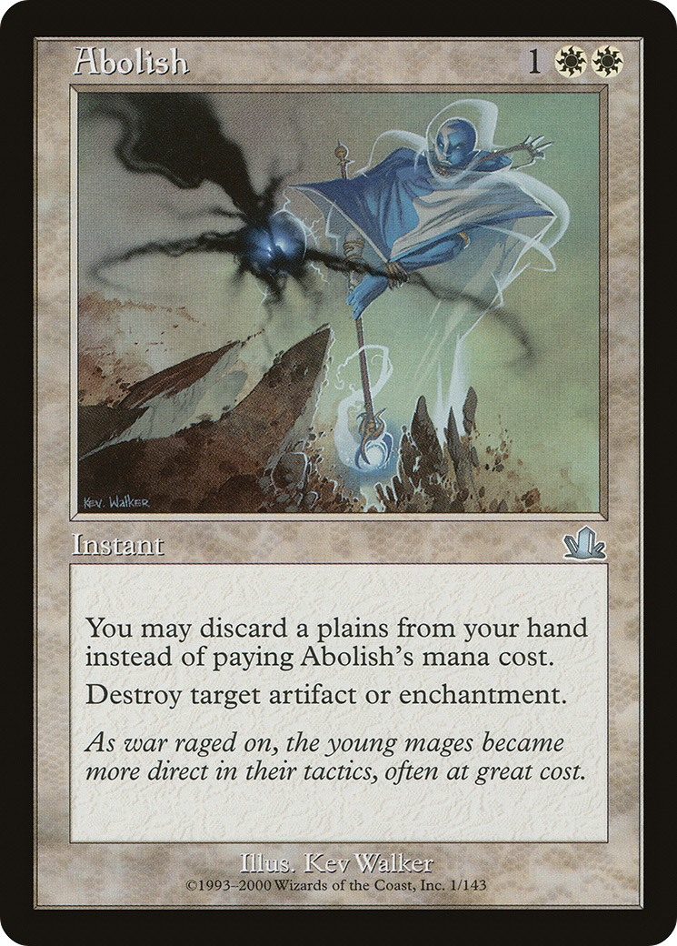 Abolish (PCY-001)  Foil - Prophecy