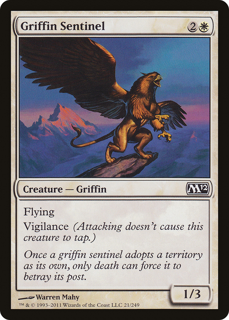 Griffin Sentinel (M12-021)  - Magic 2012