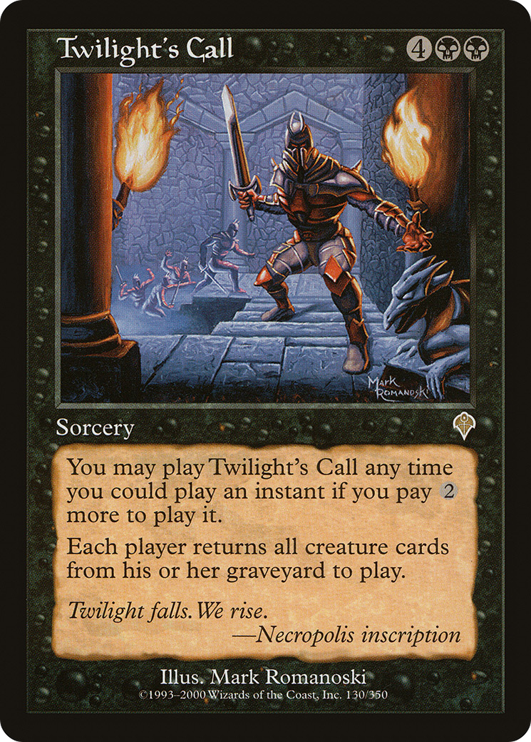 Twilight's Call (INV-130)  - Invasion
