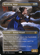 Meddling Mage (Borderless) (2XM-355)  - Double Masters