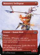 Monastery Swiftspear (Borderless) (2X2-362)  - Double Masters 2022