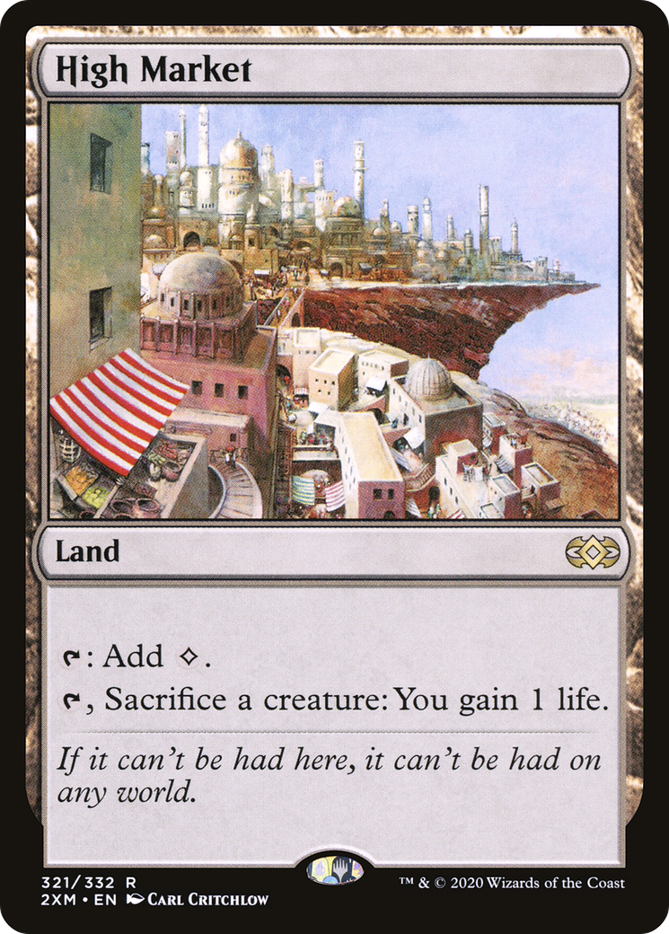 High Market (2XM-321)  Foil - Double Masters
