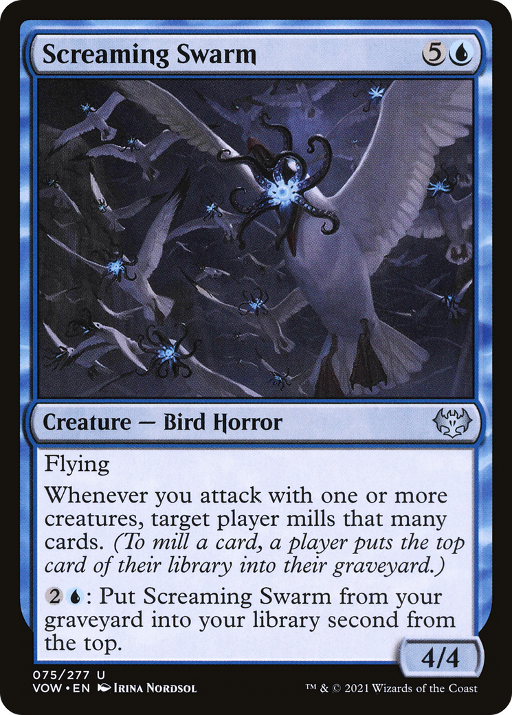 Screaming Swarm (VOW-075)  - Innistrad: Crimson Vow