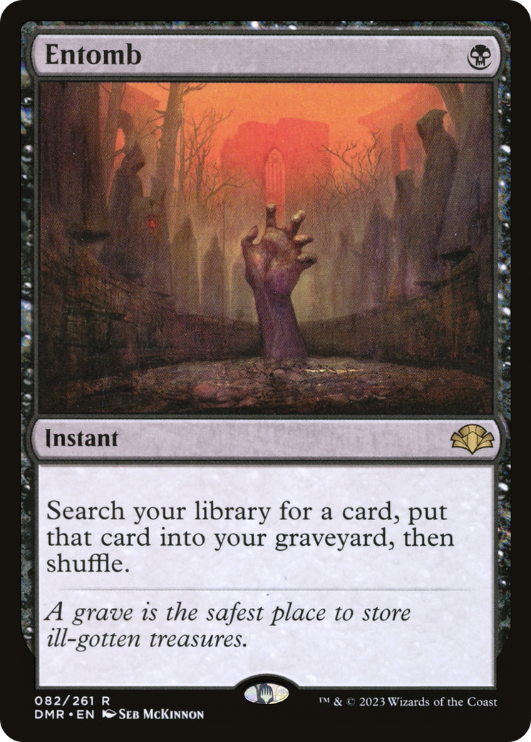 Entomb (DMR-082)  - Dominaria Remastered