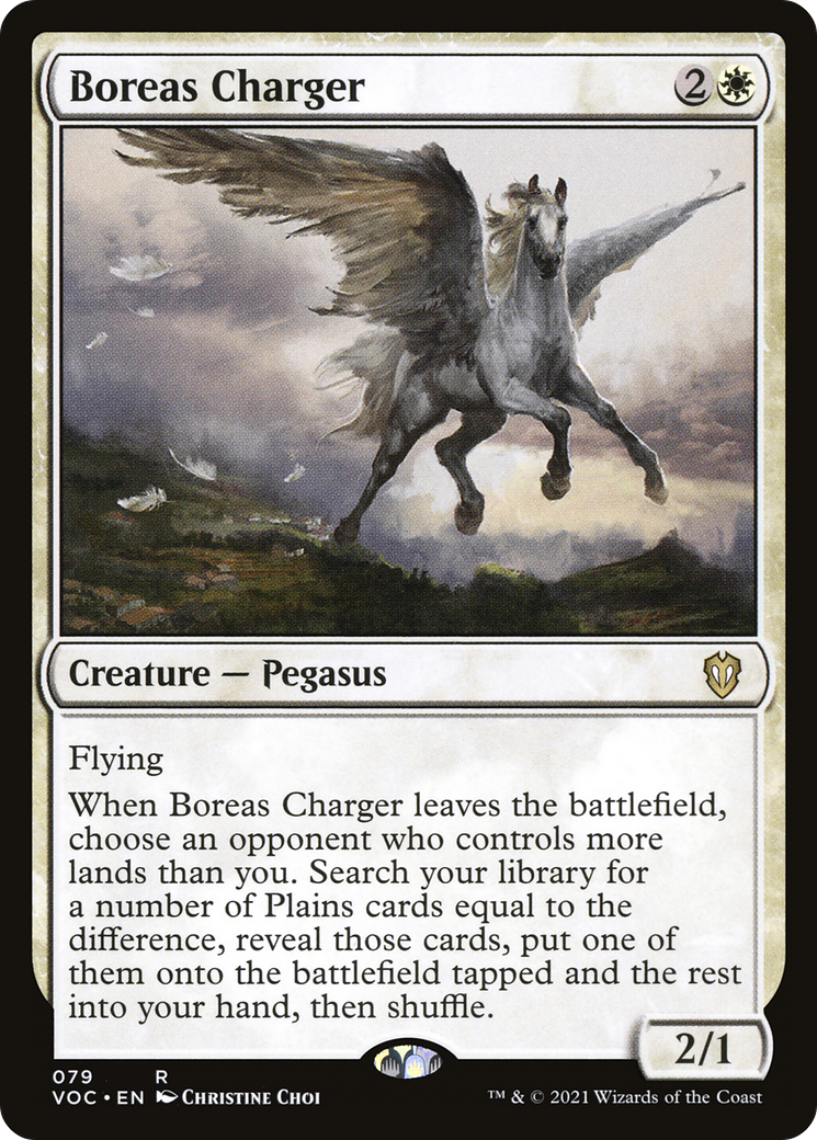 Boreas Charger (VOC-079)  - Crimson Vow Commander