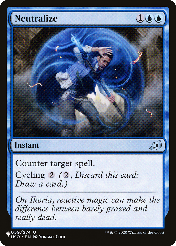 Neutralize (LIST-IKO-59)  - The List
