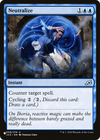 Neutralize (LIST-IKO-59)  - The List