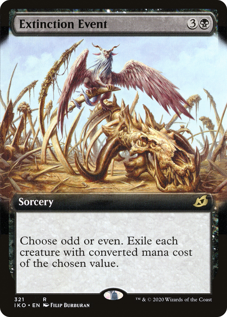 Extinction Event (Extended Art) (IKO-321)  - Ikoria: Lair of Behemoths: (Extended Art)