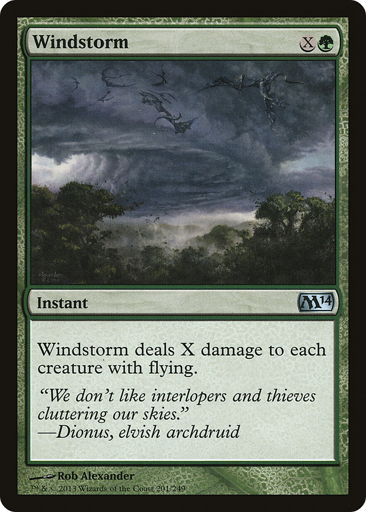 Windstorm (M14-201)  Foil - Magic 2014