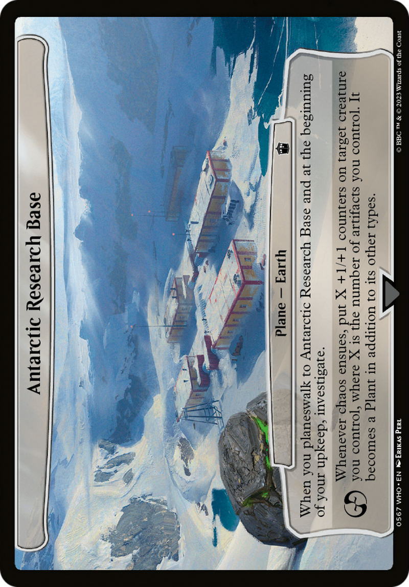 Antarctic Research Base (WHO-567)  - Doctor Who