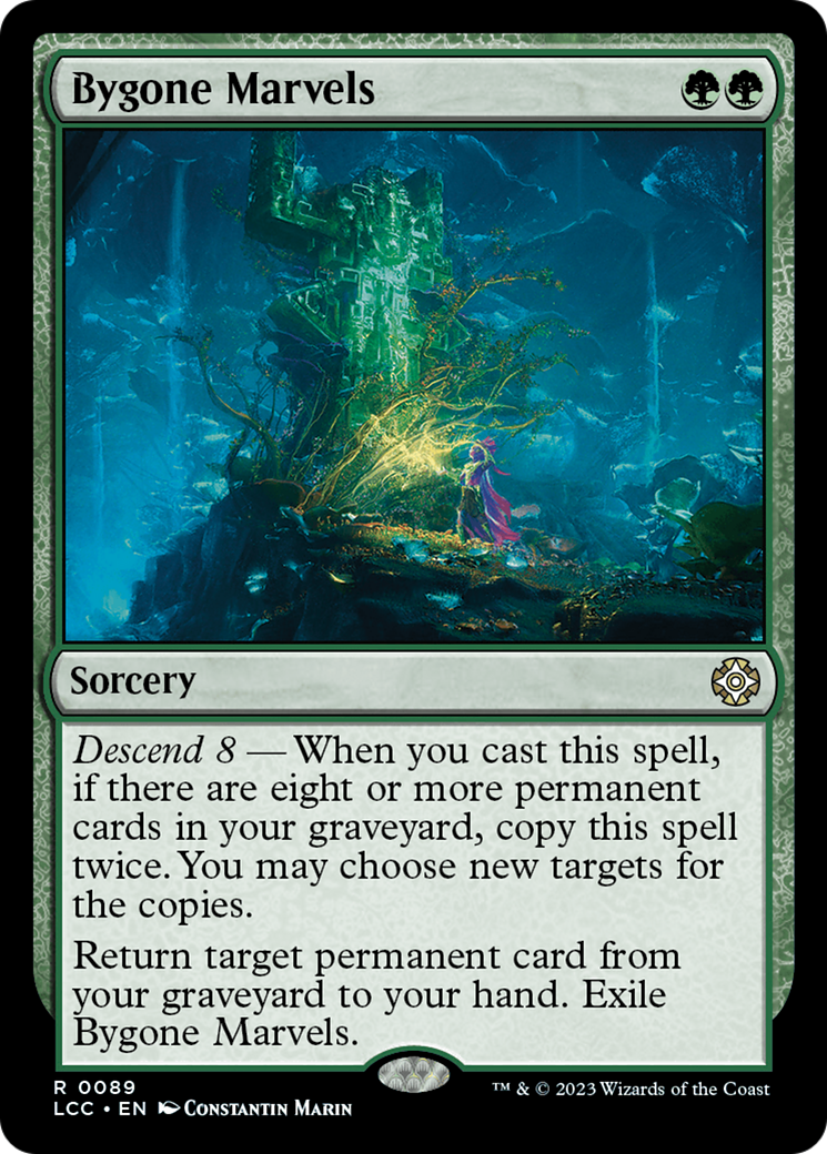 Bygone Marvels (LCC-089)  - The Lost Caverns of Ixalan Commander