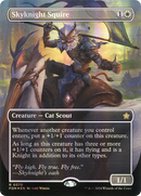 Skyknight Squire (Borderless) (Mana Foil) (FDN-370)  Foil - Foundations
