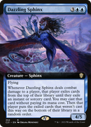 Dazzling Sphinx (Extended Art) (C21-352)  - Commander 2021: (Extended Art)