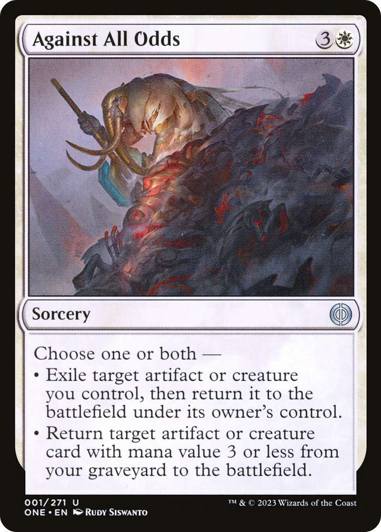 Against All Odds (ONE-001)  - Phyrexia: All Will Be One