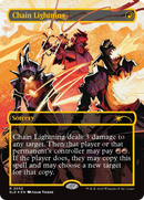 Chain Lightning (2052) (Raised Foil) (SLD-2052)  Foil - Secret Lair Drop (Borderless)