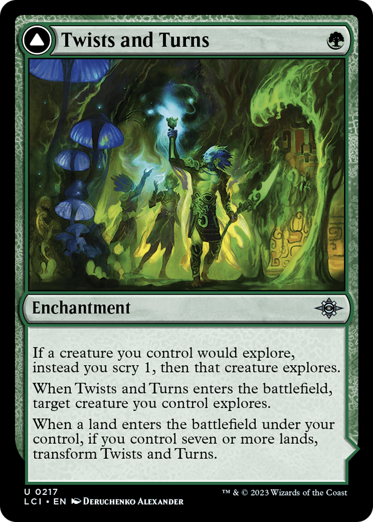 Twists and Turns (LCI-217)  Foil - The Lost Caverns of Ixalan