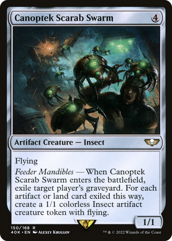 Canoptek Scarab Swarm (40K-150)  - Warhammer 40,000 Commander