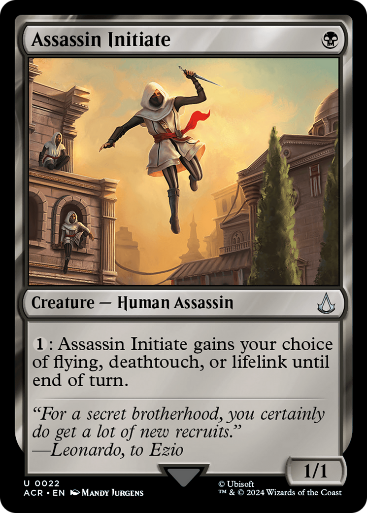 Assassin Initiate (ACR-022)  - Assassin's Creed