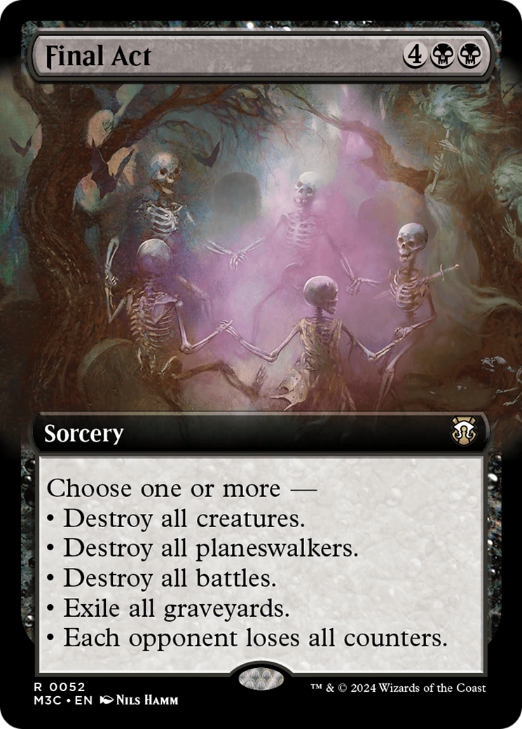Final Act (Extended Art) (M3C-052)  - Modern Horizons 3 Commander: (Extended Art)