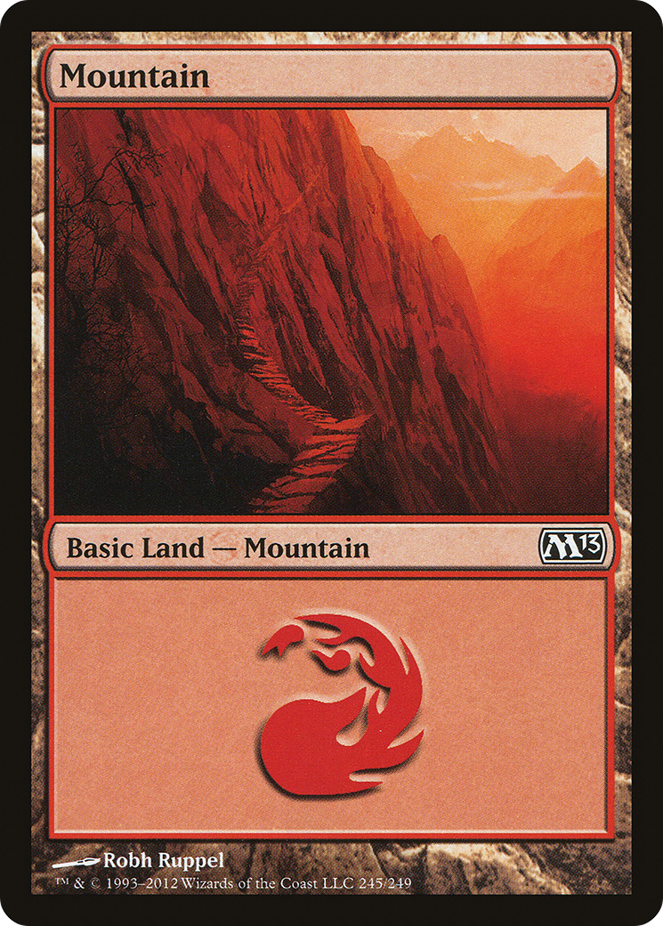 Mountain (245) (M13-245)  - Magic 2013