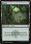 Forest (467) (CLB-467)  - Commander Legends: Battle for Baldur's Gate