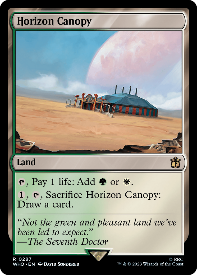 Horizon Canopy (WHO-287)  - Doctor Who