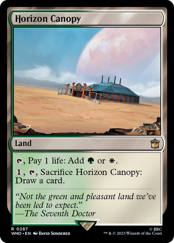 Horizon Canopy (WHO-287)  Foil - Doctor Who
