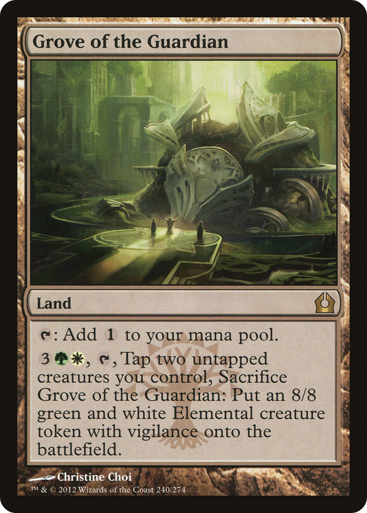 Grove of the Guardian (RTR-240)  - Return to Ravnica