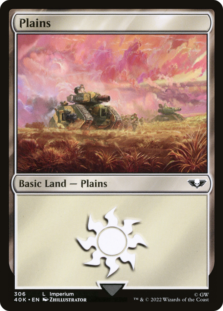 Plains (306) (40K-306)  - Warhammer 40,000 Commander
